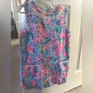 Lilly Pulitzer girls shift dress SZ 7